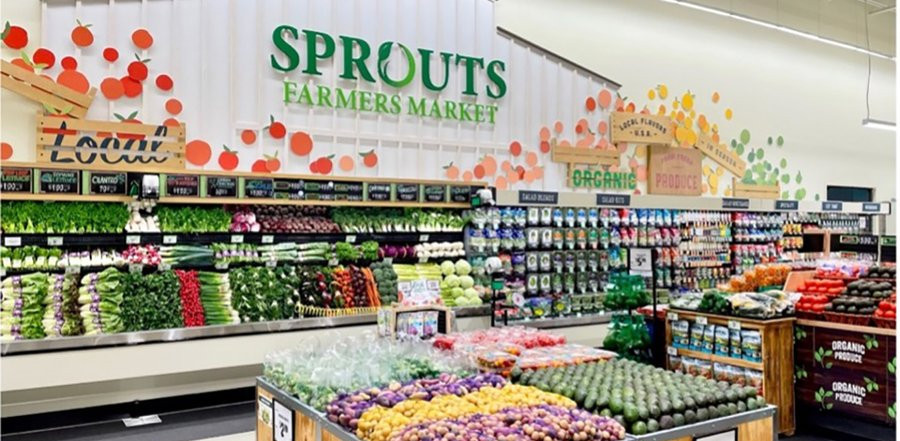 Indide the Sprouts produce department