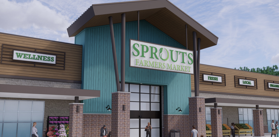 A rendering of the Sprouts Farmers Market Inc. store planned in Kyle